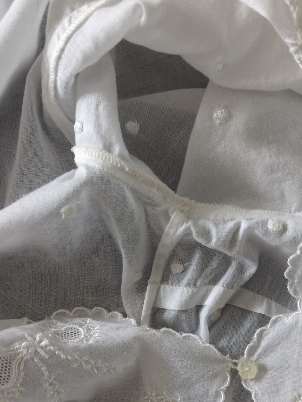 Doen Kacy Top, White Eyelet, Small - Picture 16 of 16